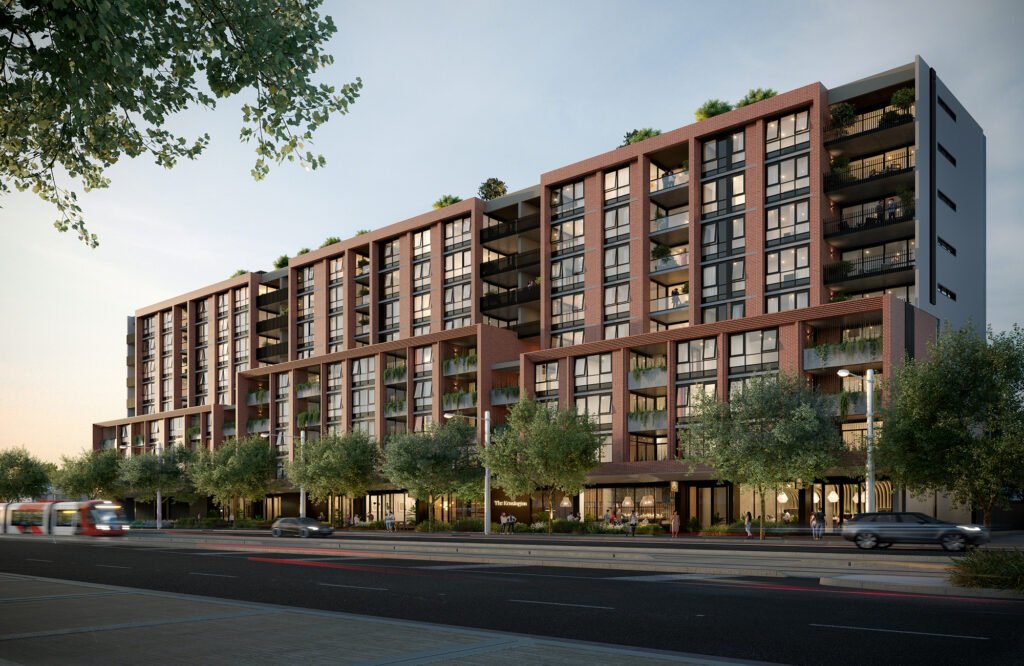 The Kensington, Kensington — residential apartment structure by Force Form